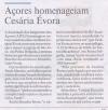 Açores homenageiam Cesária Évora